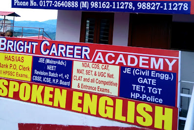 Bright Career Academy – Coaching HAS and IAS, Allied Services, NT. Bank PO, SSC-CGL, CLERK.