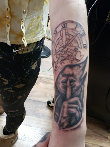 Explore mens upper arm tattoo ideas, creative tattoo ideas in Sandusky, available at True Innovations