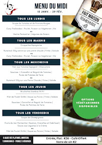 Menu / carte de Restaurant Le 6 à Montcuq-en-Quercy-Blanc