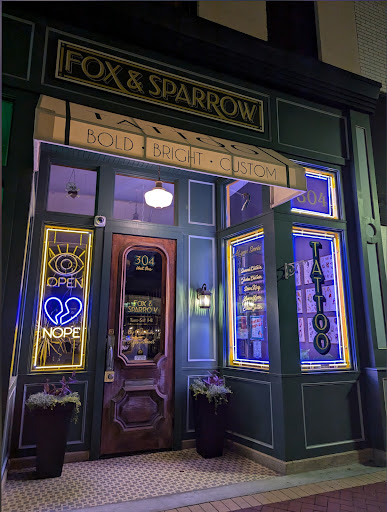 Explore beehive tattoo ideas, creative tattoo ideas in Muncie, available at Fox & Sparrow Tattoo