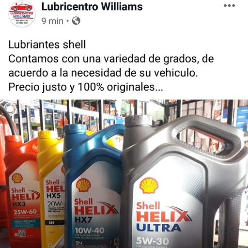 Lubricentro Williams