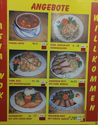Carte du Vietnamese Restaurant à Nobitz