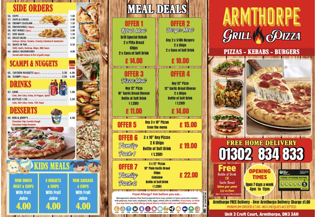 Armthorpe Grill - Pizza