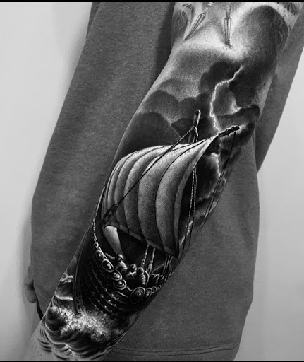 Explore cool stick and poke tattoo ideas, creative tattoo ideas in Norcross, available at JP Alfonso Studios