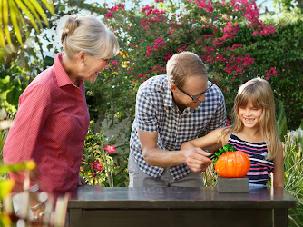 Glassblowing in the Garden by Conrad Williams