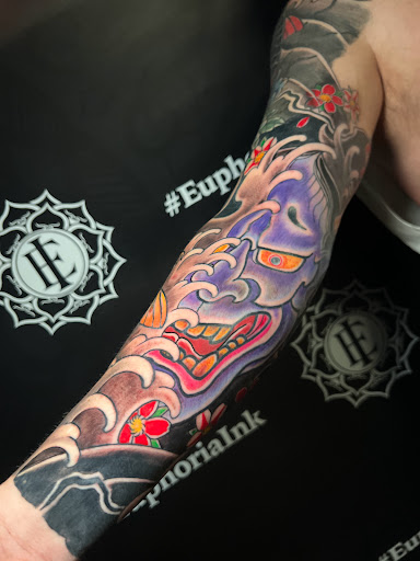 Explore awesome back tattoo ideas, creative tattoo ideas in Roselle, available at Euphoria Ink Tattoo Studio and Body piercing