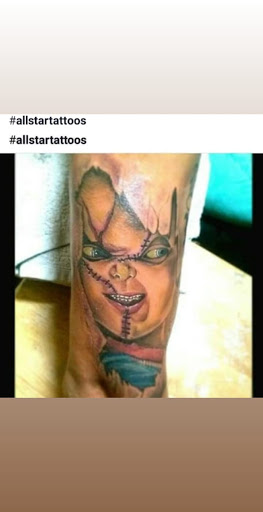 Explore barbell tattoo ideas, creative tattoo ideas in Hialeah, available at Allstar Tattoo & Body piercing