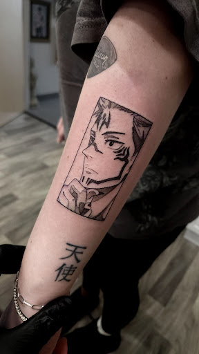 Explore firefly tattoo ideas, creative tattoo ideas in Arden, available at The Painted Tower