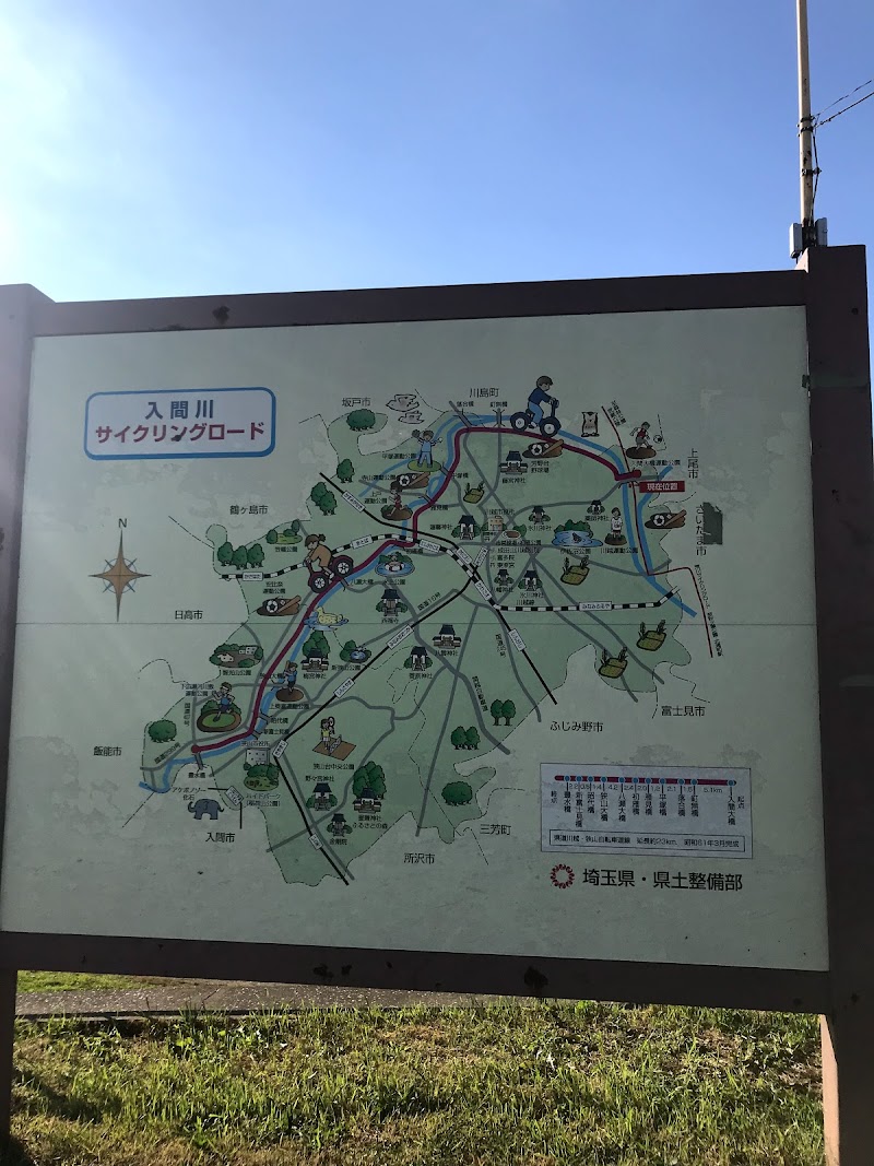 荒川サイクリングロード 埼玉県さいたま市上大久保 サイクリング ロード付き公園 グルコミ
