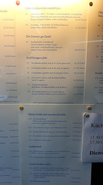 Restaurant Nordseehotel Eymers à Wurster Nordseeküste (le menu)