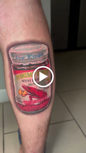 Explore 1 2 sleeve tattoo ideas, creative tattoo ideas in Sarasota, available at SEVEN SINS Tattoo Studio