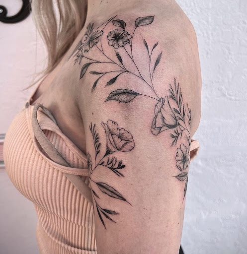 Explore marker tattoo ideas, creative tattoo ideas in Santa Rosa, available at Anchor Rose Tattoo