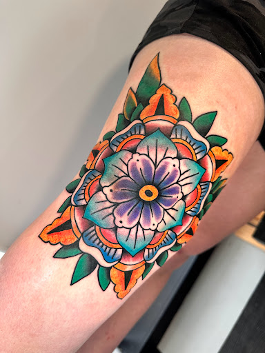 Explore artillery tattoo ideas, creative tattoo ideas in Colorado Springs, available at West Side Tattoo