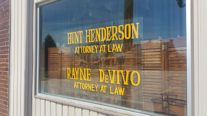Hunt Henderson, Attorney at Law
