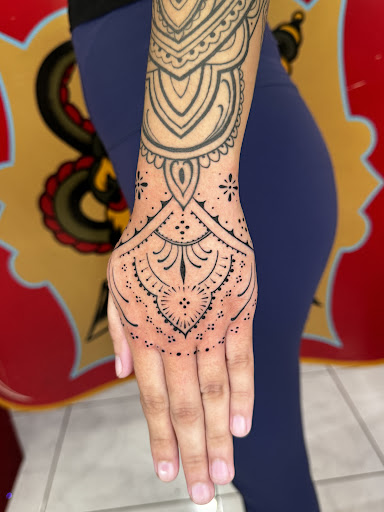 Explore tim burton tattoo ideas, creative tattoo ideas in Honolulu, available at Sacred Art Tattoo Waikiki