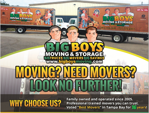 Moving and Storage Service «Big Boys Moving and Storage», reviews and photos, 1500 N Hercules Ave, Clearwater, FL 33765, USA