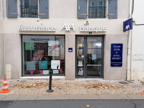Agence d'assurance AXA Assurance et Banque Suun Brunet Surgères