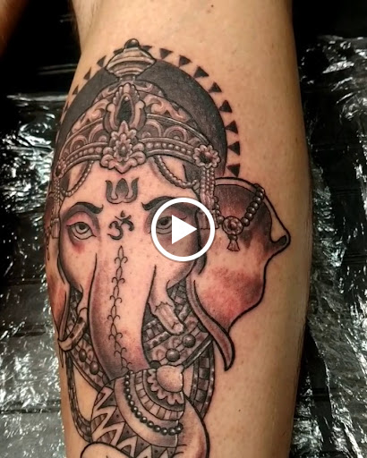 Explore tattoo ideas for arms and shoulders, creative tattoo ideas in Marietta, available at Monkeys Uncle Tattoo