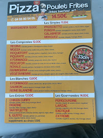 Menu du Il gusto restaurant pizzeria traiteur sur place a emporter à Le Grau-du-Roi