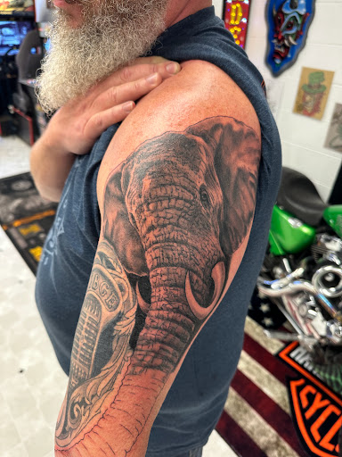 Explore male forearm tattoos ideas, creative tattoo ideas in Orland, available at K1LL3R ARTW0RK