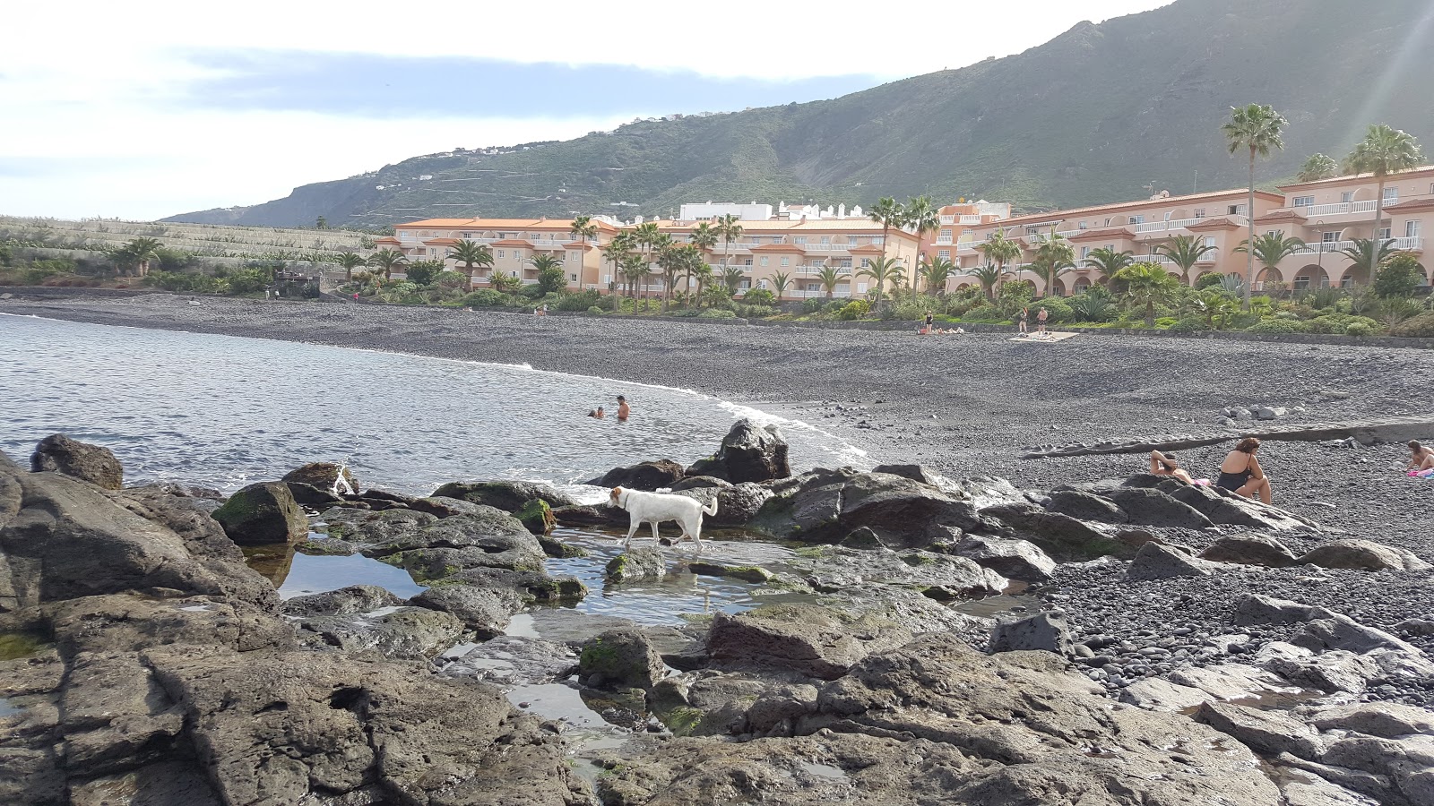 Photo of Playa de la Caleta and the settlement