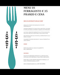 Menu du Trattoria il Gambero Rosso à Silvi