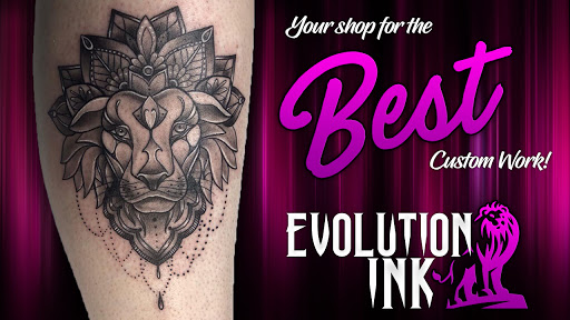 Explore mother and son matching tattoos ideas, creative tattoo ideas in Fayetteville, available at Evolution Ink Tattoo and Piercing Studio