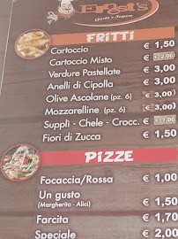 Ernest's Gusto E Sapore à Avezzano carte
