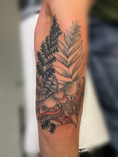 Explore carousel tattoo ideas, creative tattoo ideas in Cincinnati, available at Opal Moon Tattoo