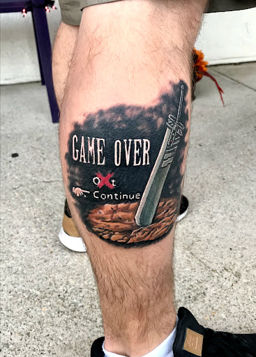 Explore life line tattoo ideas, creative tattoo ideas in Ocean View, available at Moonlight Tattoo