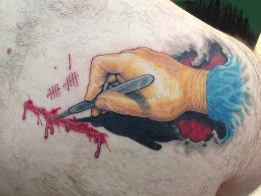 Explore clock sleeve tattoo ideas, creative tattoo ideas in Cape Coral, available at The Tattoo Emporium