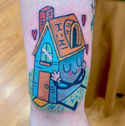 Explore dark humor tattoo ideas, creative tattoo ideas in Tucson, available at The Painted Lady Tattoo