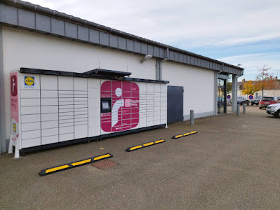 Mondial Relay Locker à Bonnétable