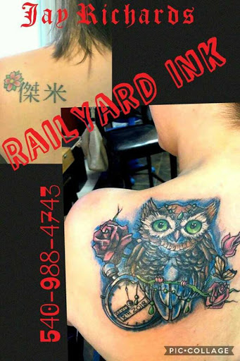 Explore capybara tattoo ideas, creative tattoo ideas in Roanoke, available at RailYard INK