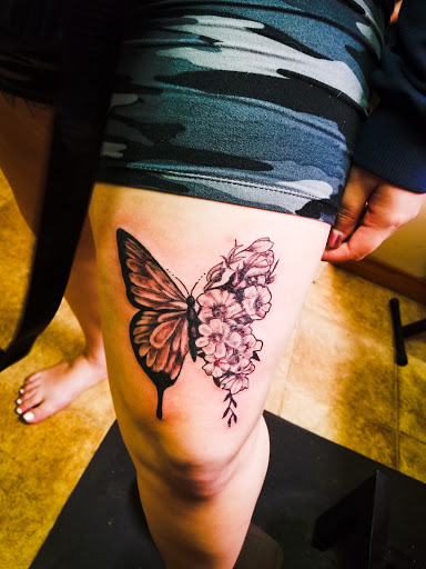 Explore tattoo word ideas for men, creative tattoo ideas in Conway, available at Primal Urge Tattoos