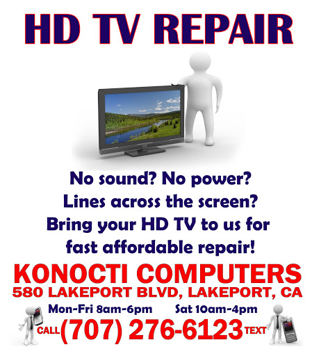 Computer Repair Service «KONOCTI COMPUTERS», reviews and photos, 580 Lakeport Blvd, Lakeport, CA 95453, USA