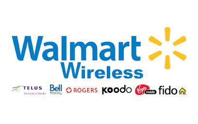 Walmart Wireless - Bell, Virgin Mobile, Telus, Koodo, Rogers, Fido