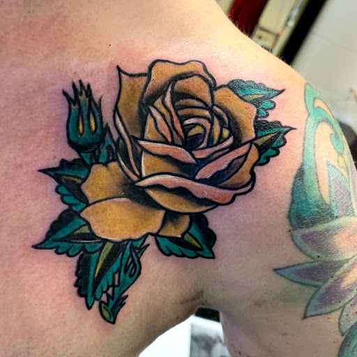 Explore butterfly foot tattoo ideas, creative tattoo ideas in Augusta, available at Mr. Tattoo