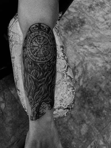 Explore side of head tattoo ideas, creative tattoo ideas in Seymour, available at American Gypsy Tattoo Corp.