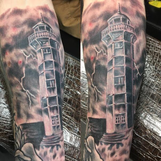 Explore avatar tattoo ideas, creative tattoo ideas in Greenfield, available at Tattoos In Time Studio