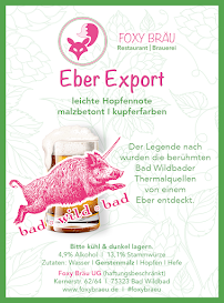 Foxy Bräu - Restaurant & Brauerei à Bad Wildbad menu