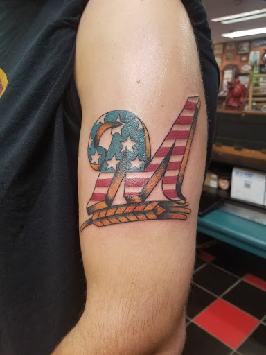 Explore scuba tattoo ideas, creative tattoo ideas in Milwaukee, available at Atomic Tattoos