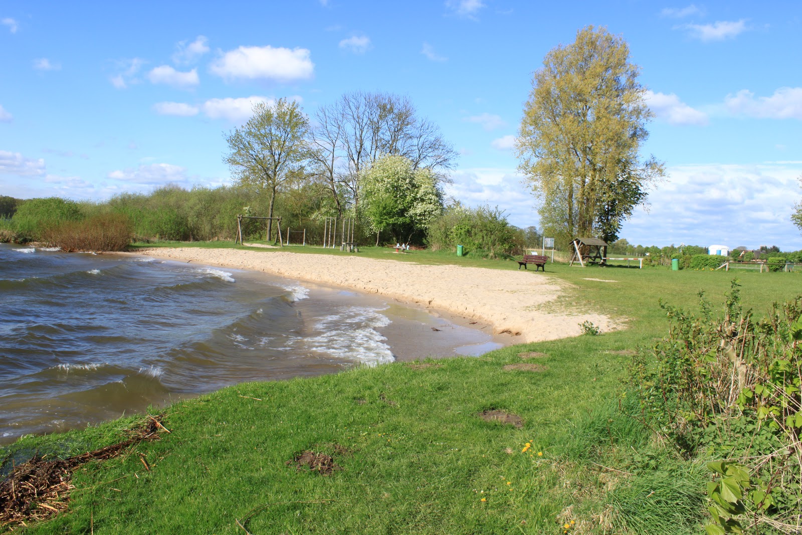 Foto de Badestelle Strandbad con una costa recta