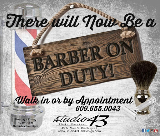 Hair Salon «Studio 43 Hair Design», reviews and photos, 43 N Main St, Cranbury, NJ 08512, USA