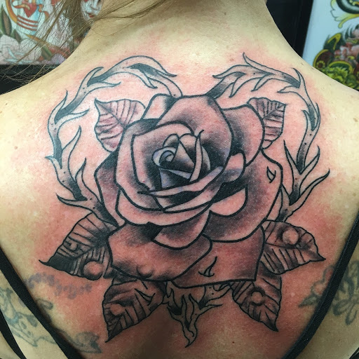 Explore mountains tattoo ideas, creative tattoo ideas in Georgetown, available at One Love Tattoos