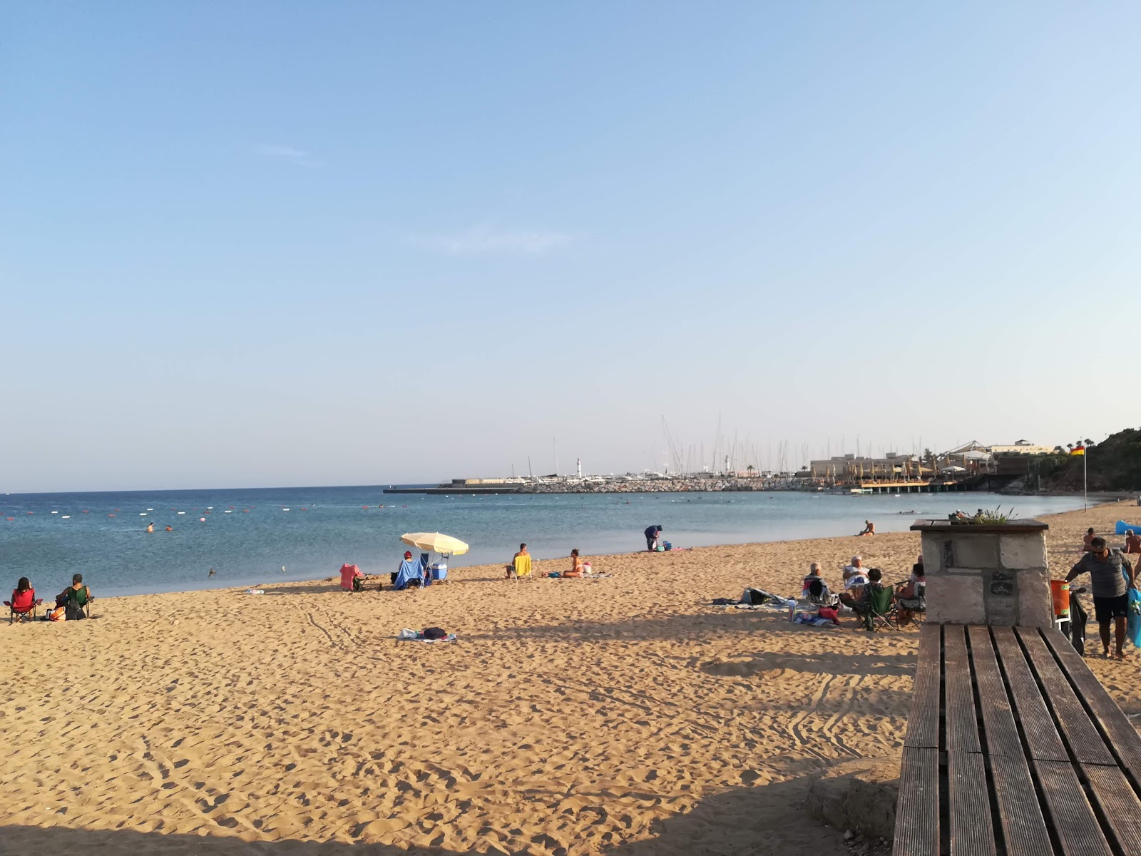 Didim resort beach'in fotoğrafı plaj tatil beldesi alanı