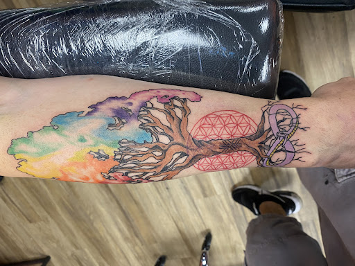 Explore wedding ring tattoo ideas for men, creative tattoo ideas in Mesa, available at Ranger Tattoo & Piercing