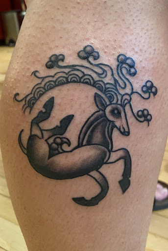 Explore greece tattoo ideas, creative tattoo ideas in Chicago, available at Revolution Tattoo