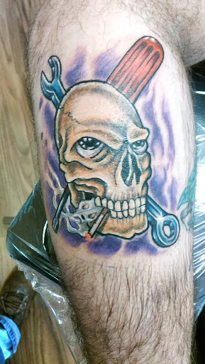 Explore italian tattoo ideas, creative tattoo ideas in York, available at Boomtown Tattoo Studio
