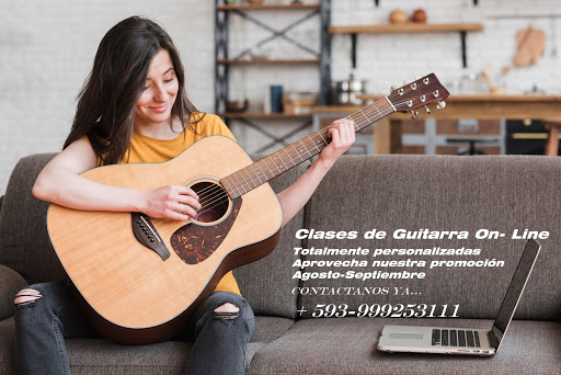 Clases de Canto y Guitarra en Guayaquil. Academia de Artes On Line. Dibujo y Comic.